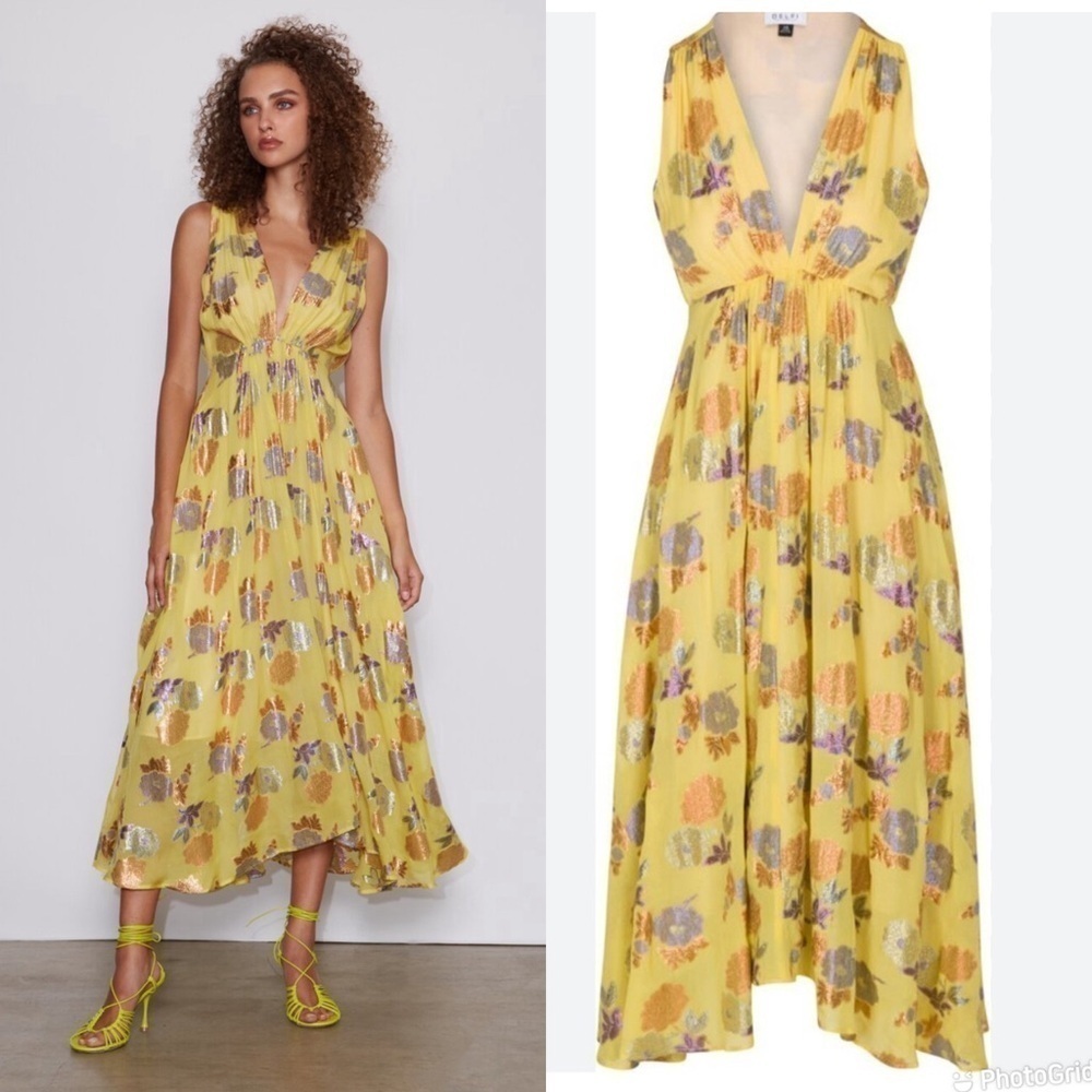 NWT Delfi Collective Regina Midi Dress